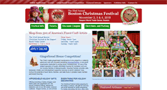 Desktop Screenshot of bostonchristmasfestival.com